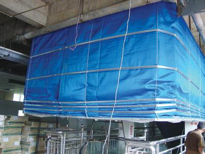 無機防火卷簾防御